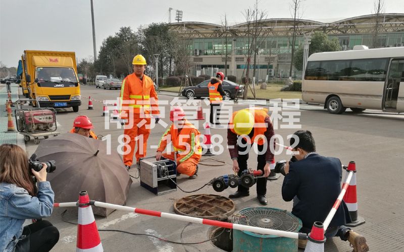 南湾营管道检测
