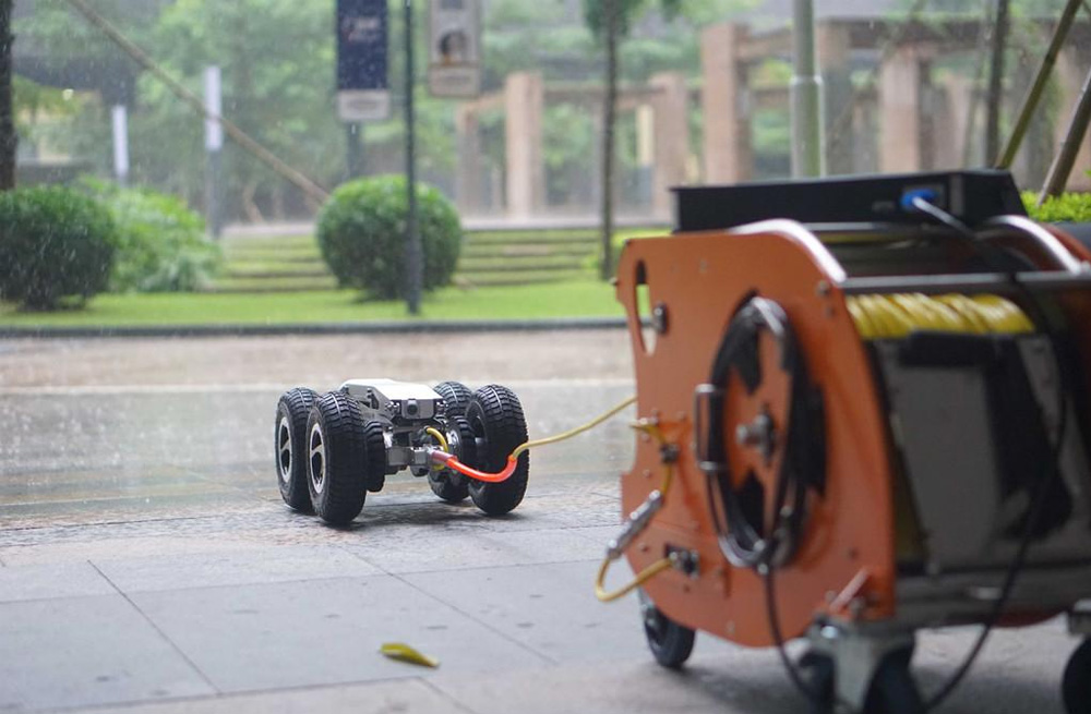 南湾营管道检测机器人