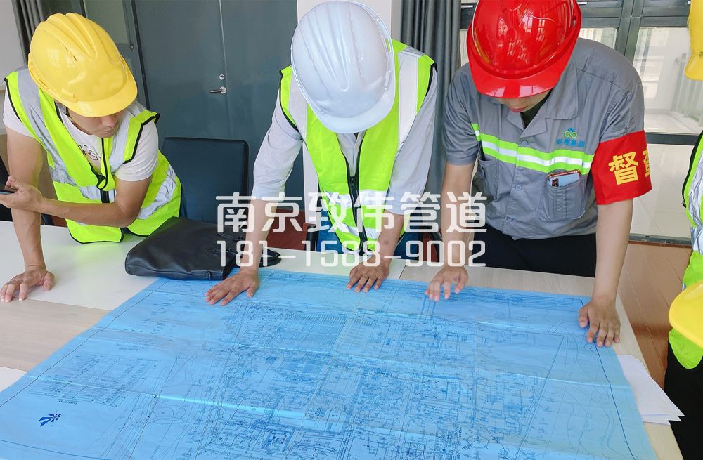 南湾营管道探测